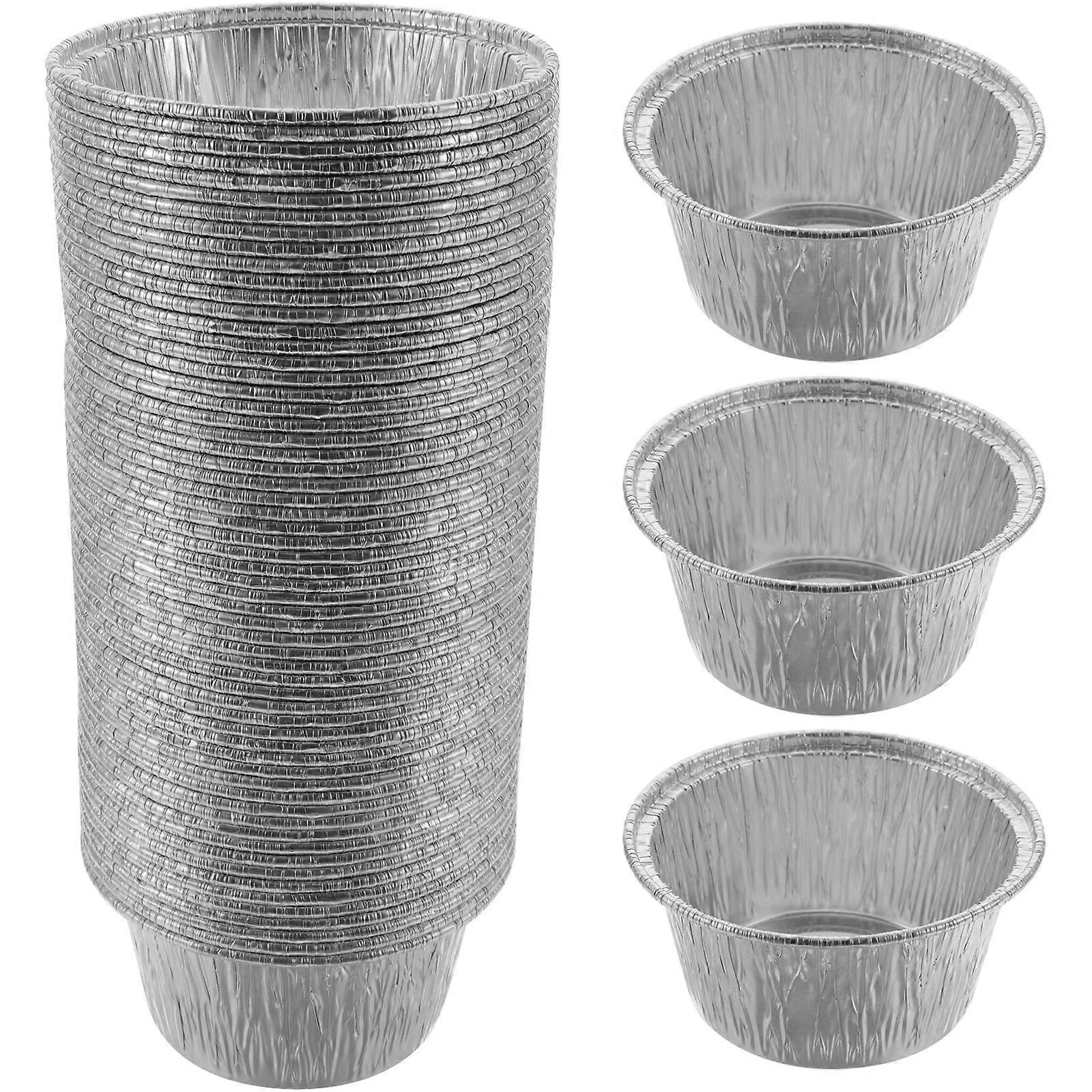 Disposable Cupcake Baking Cups Aluminium Foil Cups for Baking 300Pcs