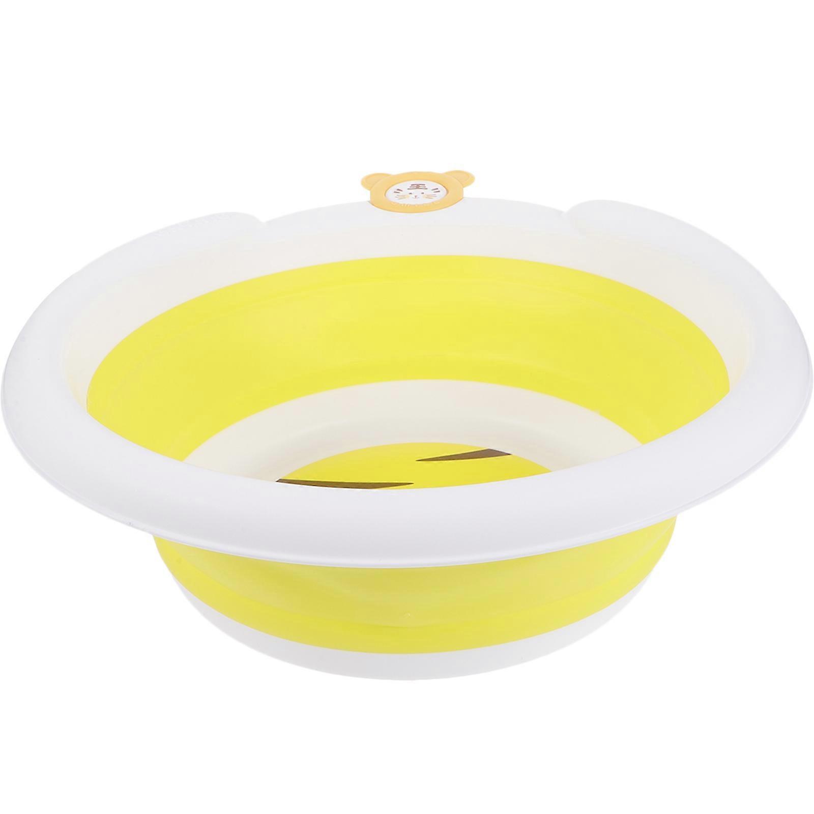 Portable Wash Basin for Face Washing Reusable Foldable Basin