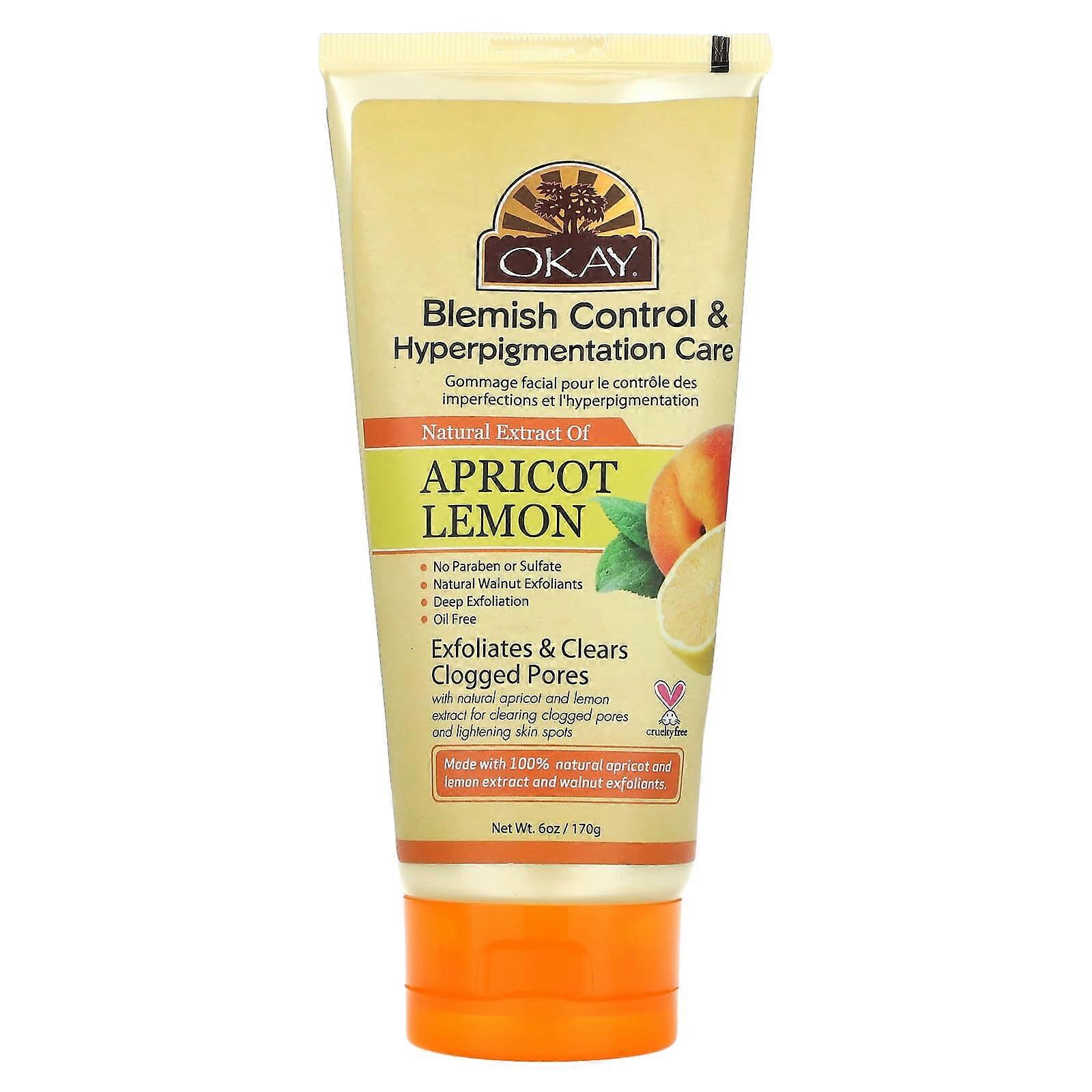 Apricot Lemon Scrub, 6 oz (170 g)