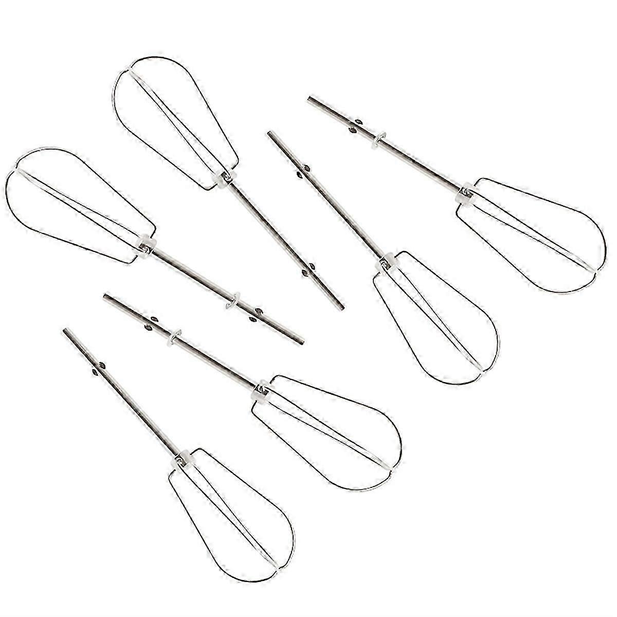 3 Sets Hand Mixer Beaters Attachments for Replacement W10490648