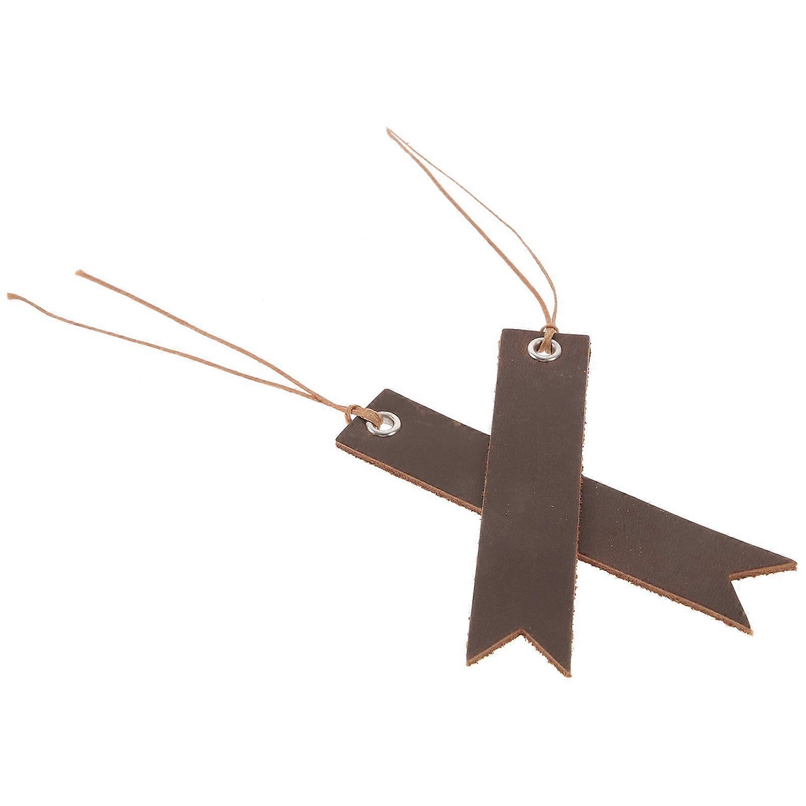 Brown Bookmark for Decoration Use 2Pcs Student Page Marker