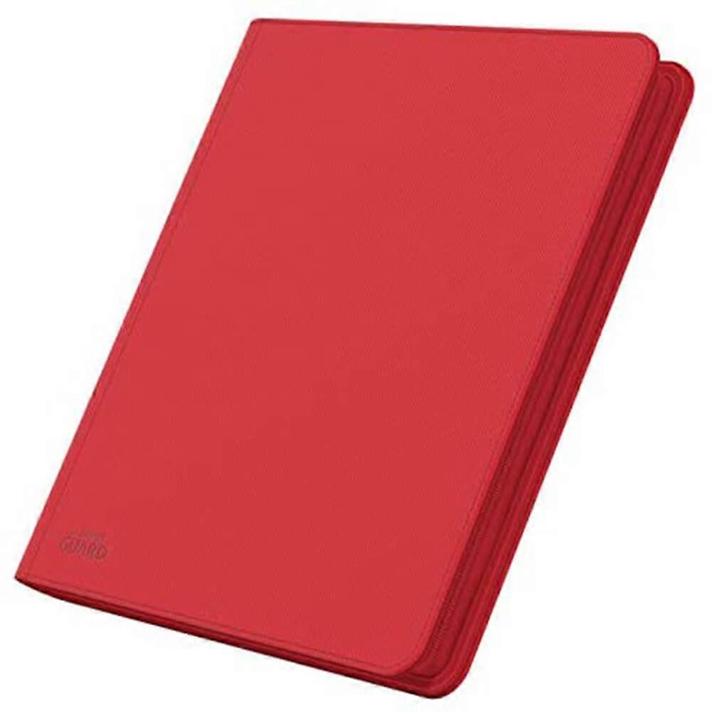 Ultimate Guard 12 Pocket Pages Red Quadrow Zipfolio Folder Playset Binder