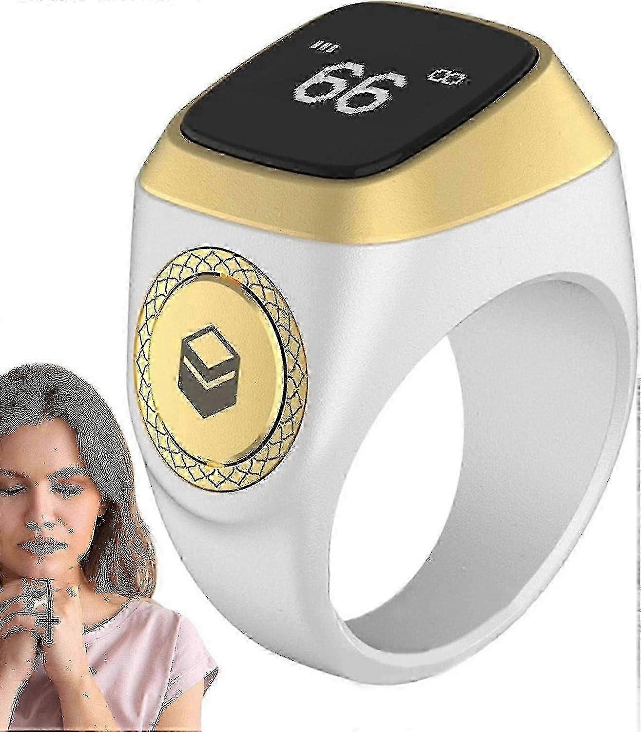 デジタルアザン目覚まし時計 - スマートイスラム教徒のイスラム教徒のZikirカウンターとTasbihリング