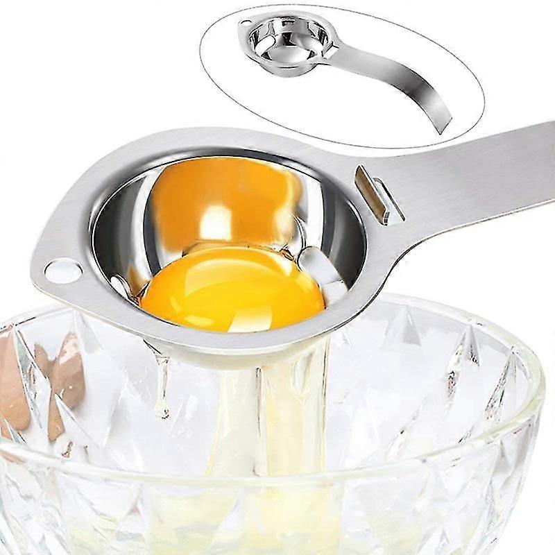 ステンレス鋼卵黄白いセパレーター食品グレード卵分割卵白黄身フィルターキッチンツール