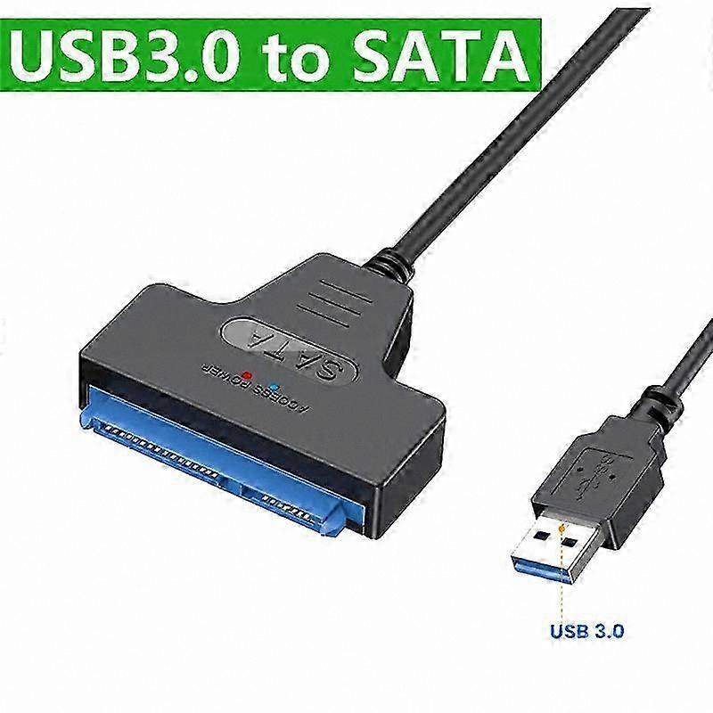 USB 3.0 to SATA III Adapter Cable for Data Transfer and Connection