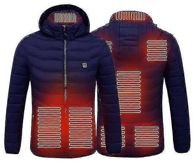 8 مناطق التدفئة سترات الشتاء USB ساخنة سترة التزلج الدافئة القابلة للتدفئة سترة الحرارية المشي لمسافات طويلة الملابس دراجة نارية معطف واقية