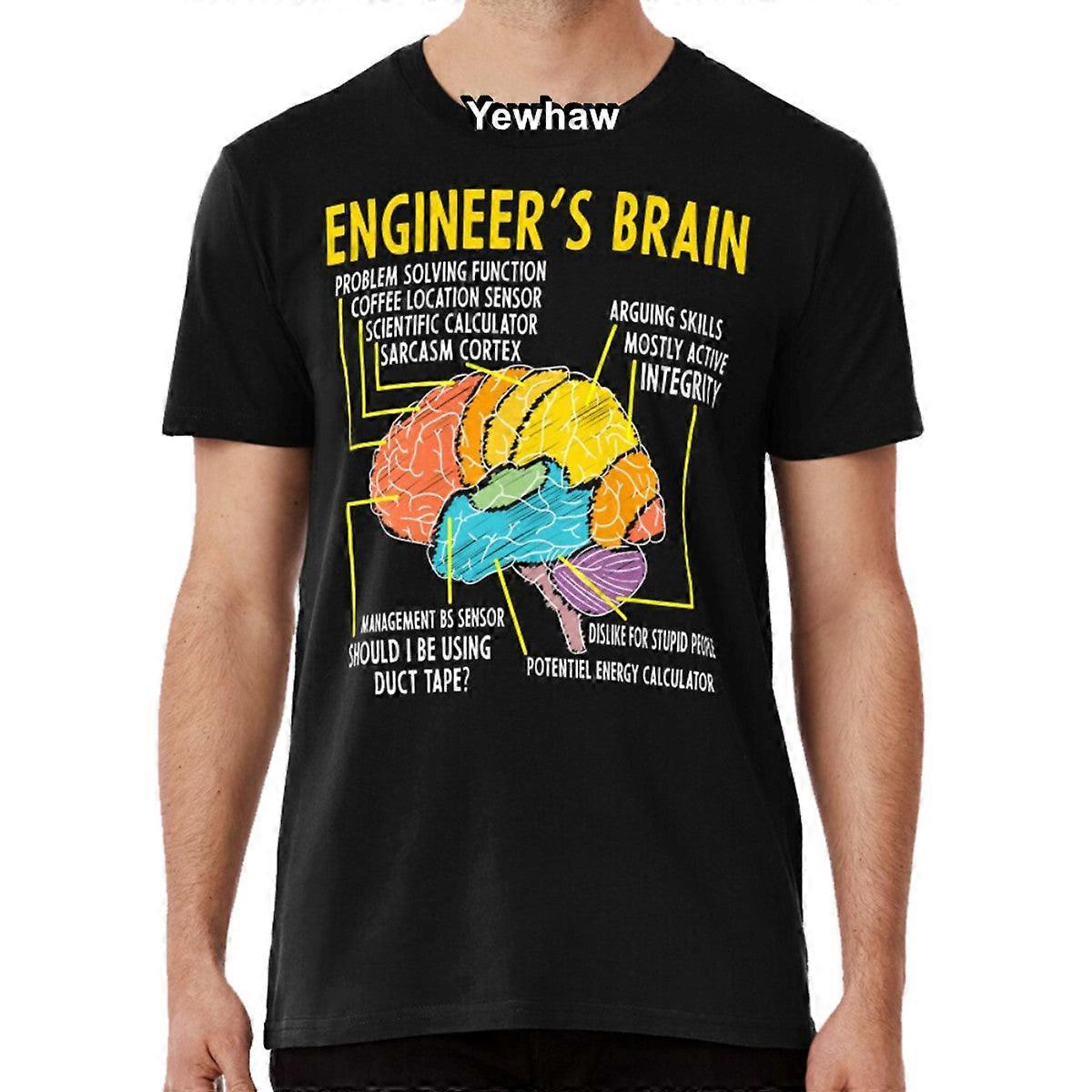 Tričko Engineer's Brain Funny Engineering Games Process
