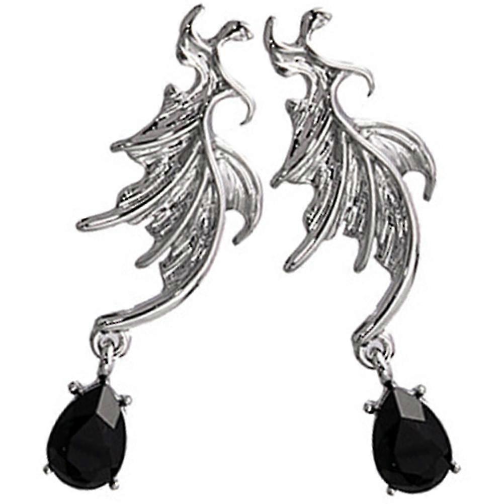 Punk Bat Stud Earrings for Women's