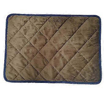 Heated Cat Bed Mat with Thermal Warmth for Dogs & Cats, Washable & Safe for Heating Season