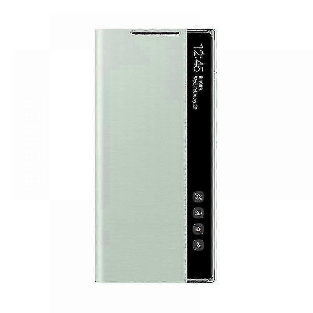 غطاء فليب جديد من سامسونج جالاكسي نوت 20 & نوت 20 ألترا 5G سمارت فيو - جراب LED S-View متوافق مع تصميم مرآة سامسونج