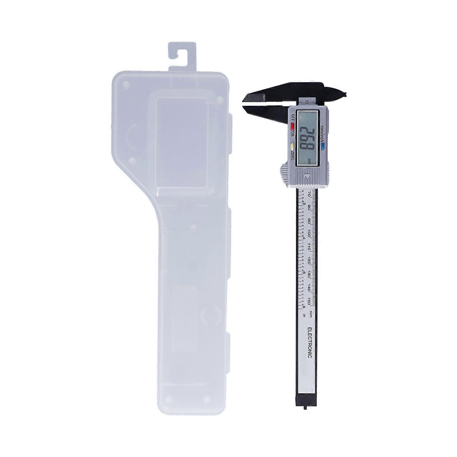 Caliper Measuring Tool LCD Display Humanized Design Lightweight Durable DIY Measurement Supplies