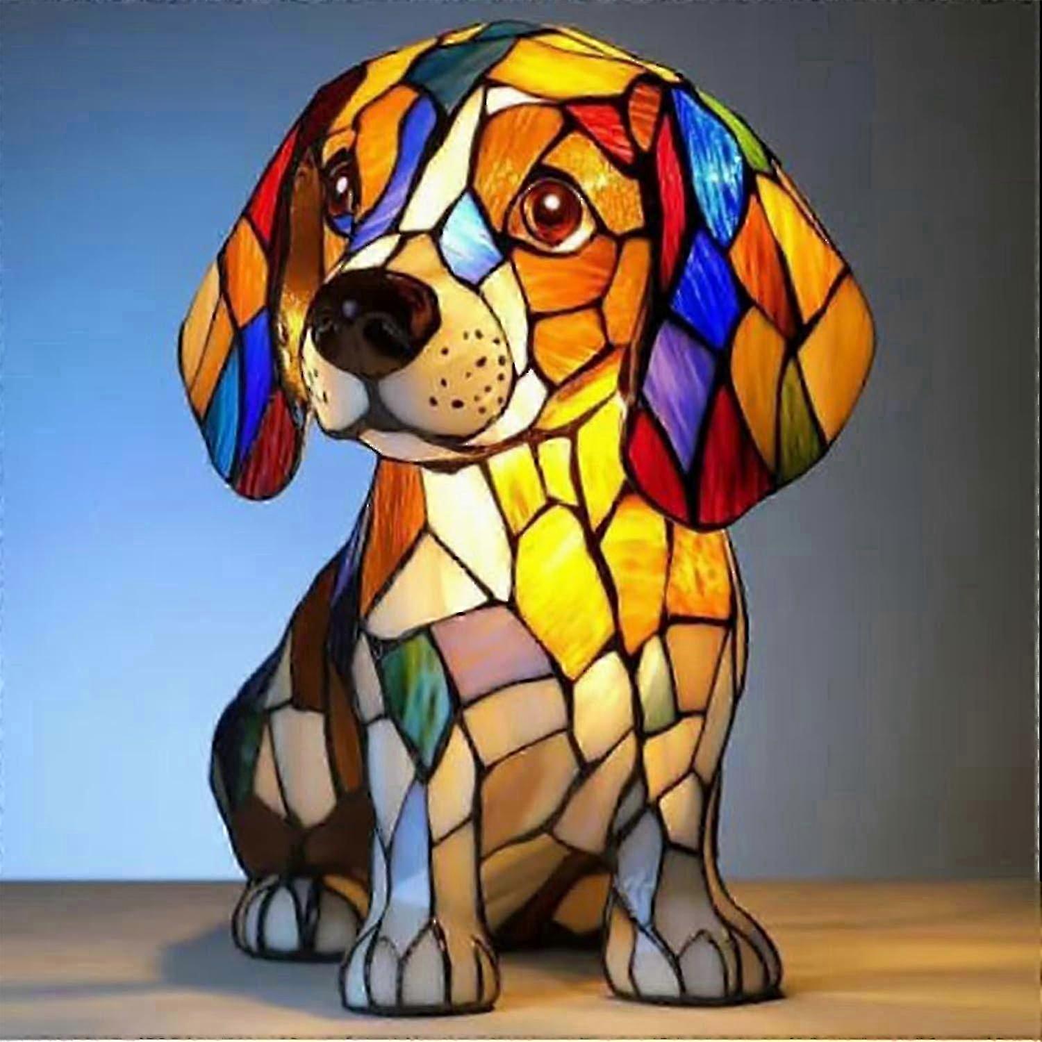 Dog Series Art Night Light