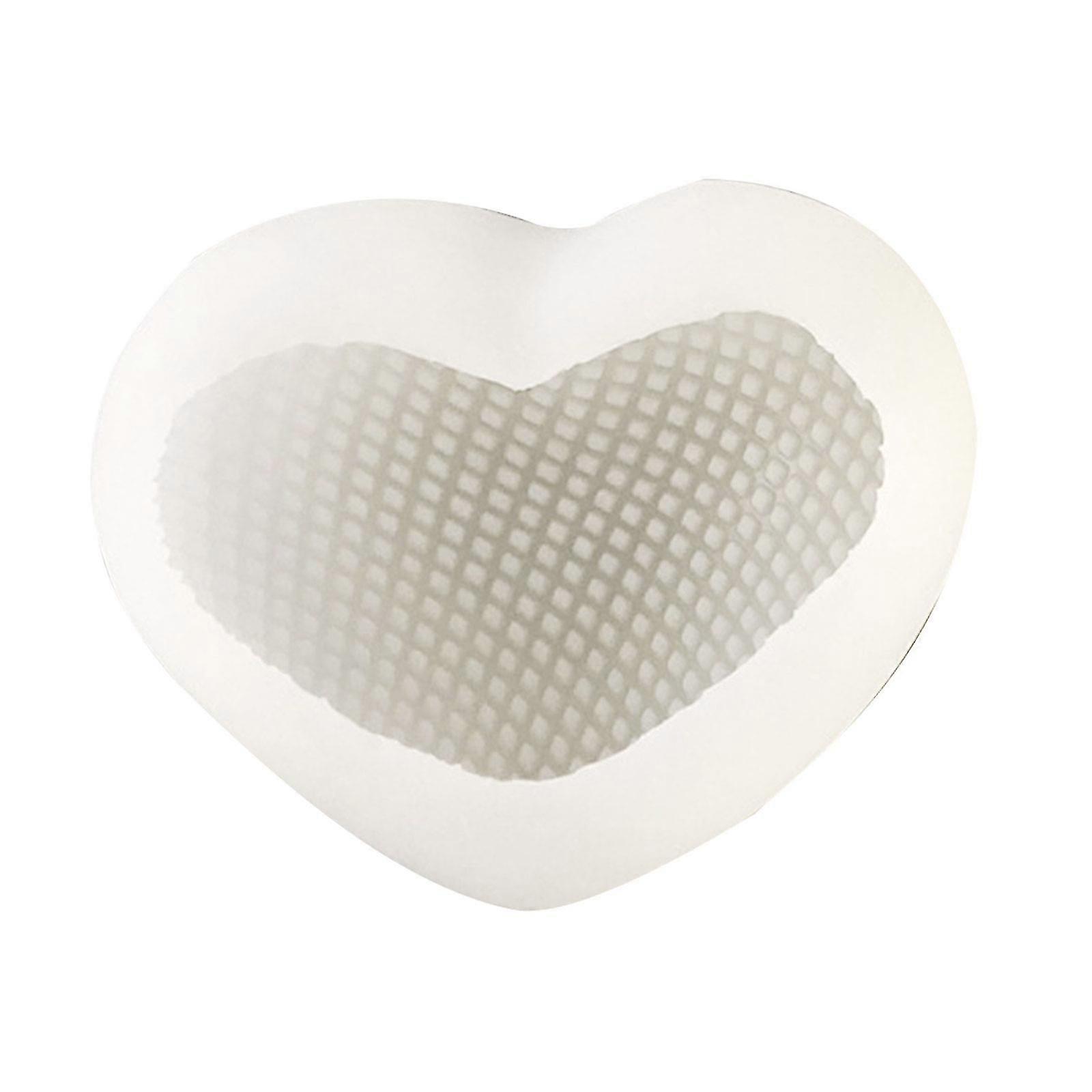 compatible Creative Grid Heart Shape Pastry Tools Press Baking Utensils Friendly compatible Baking Tools Cute Gift compatible Valentine's Day Myi