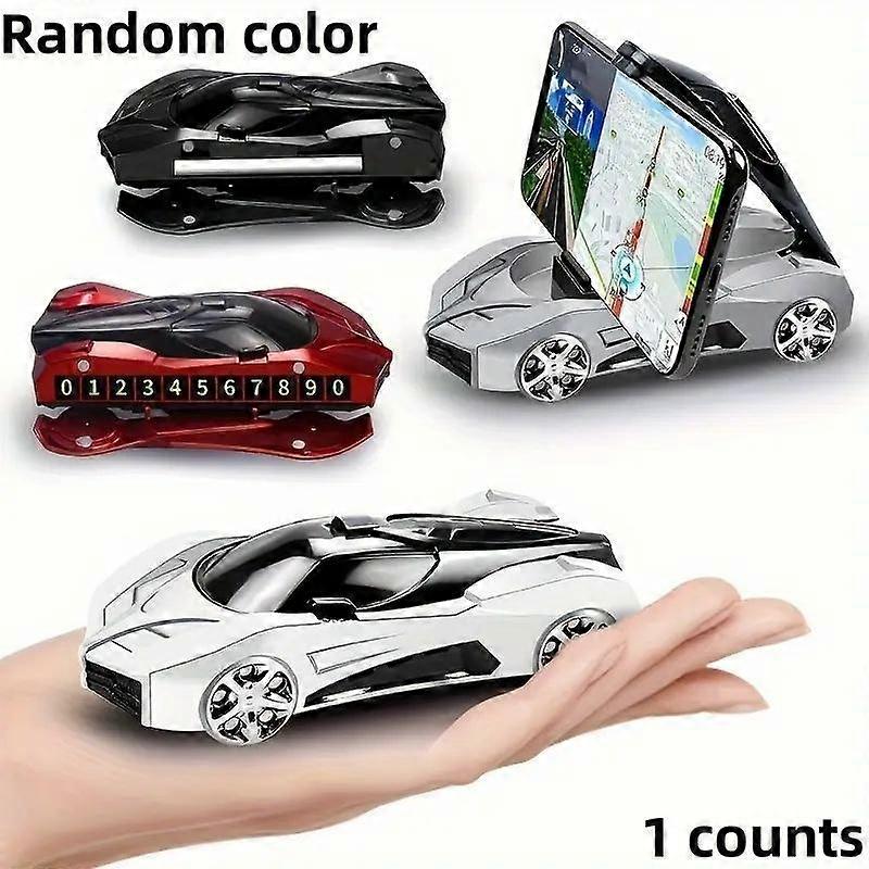 מעמד טלפון מסתובב לדגם של מכונית ספורט, מעמד לטלפון לרכב אחד, אביזרי פנים לרכב אוניברסליים לרוב הסמארטפונים, תושבת