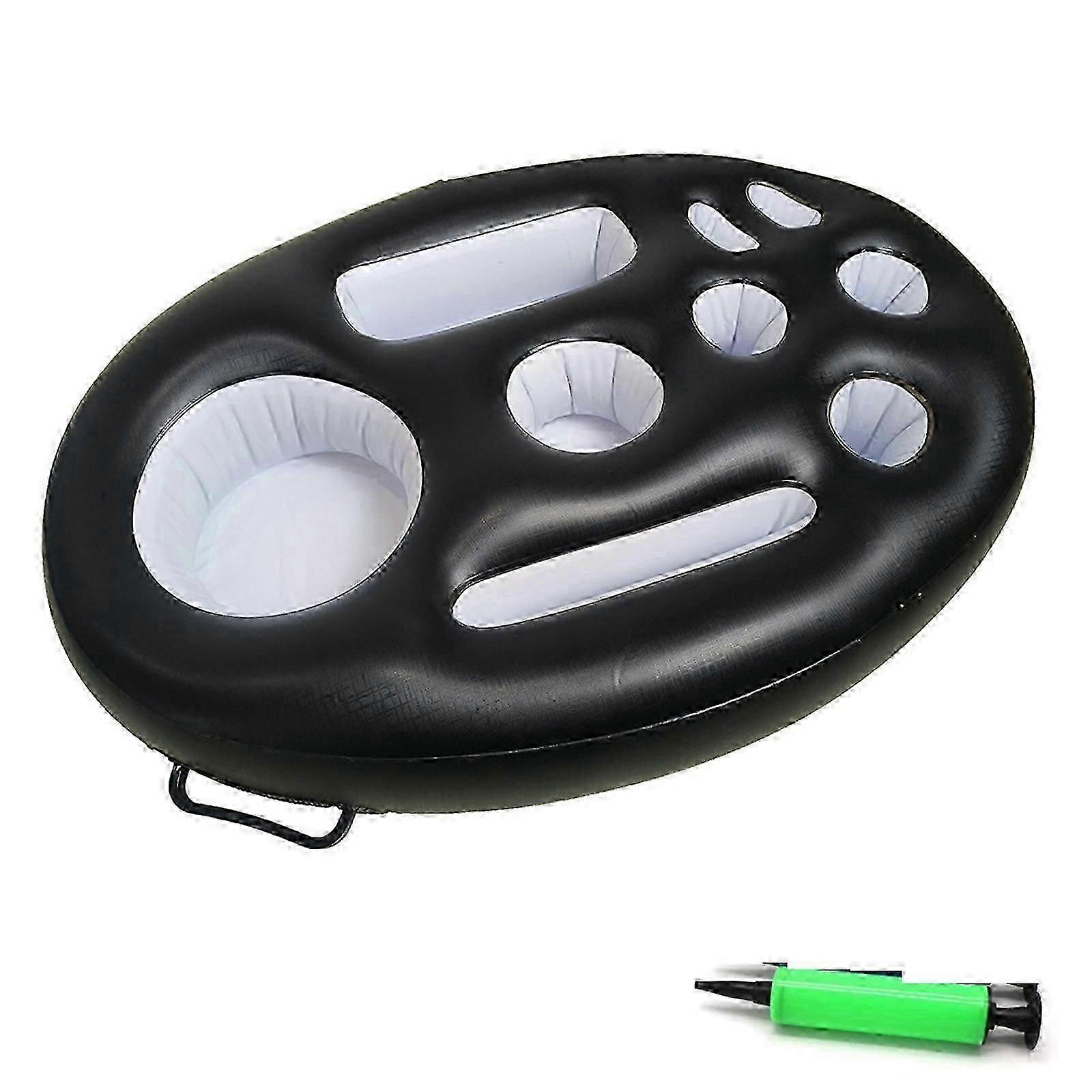 Inflatable Drink Holder, 2-in-1 Inflatable Drink Holder, Floating Beer Holder, Inflatable Drink Holder, Pool Floating Drink Holder