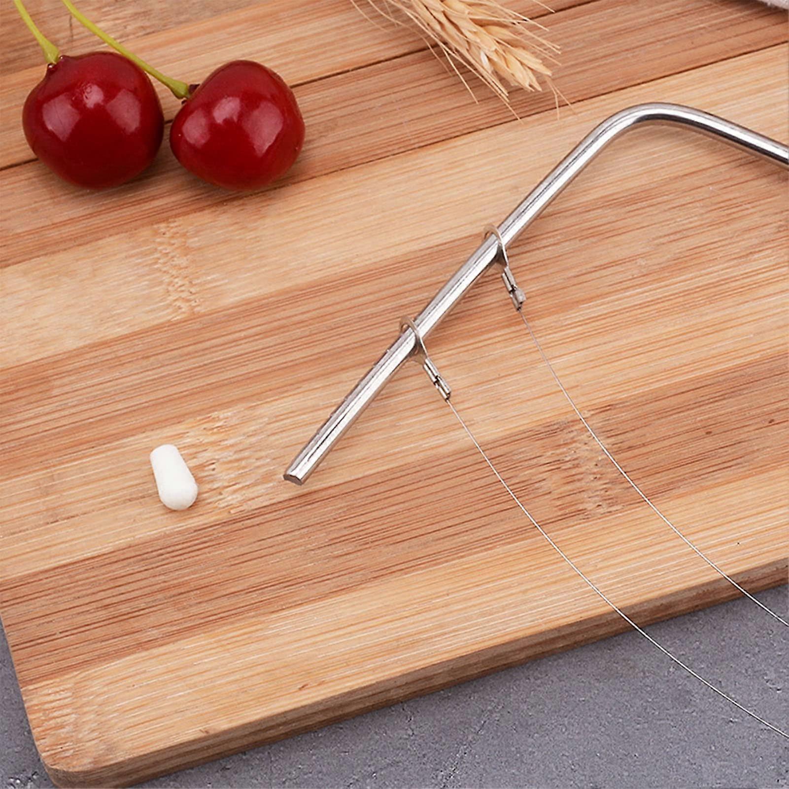 Stainless Steel Cake Leveler Cutter With Removable Wire, TwoWire Cake Slicer For Even Edges, Baking Enthusiasts