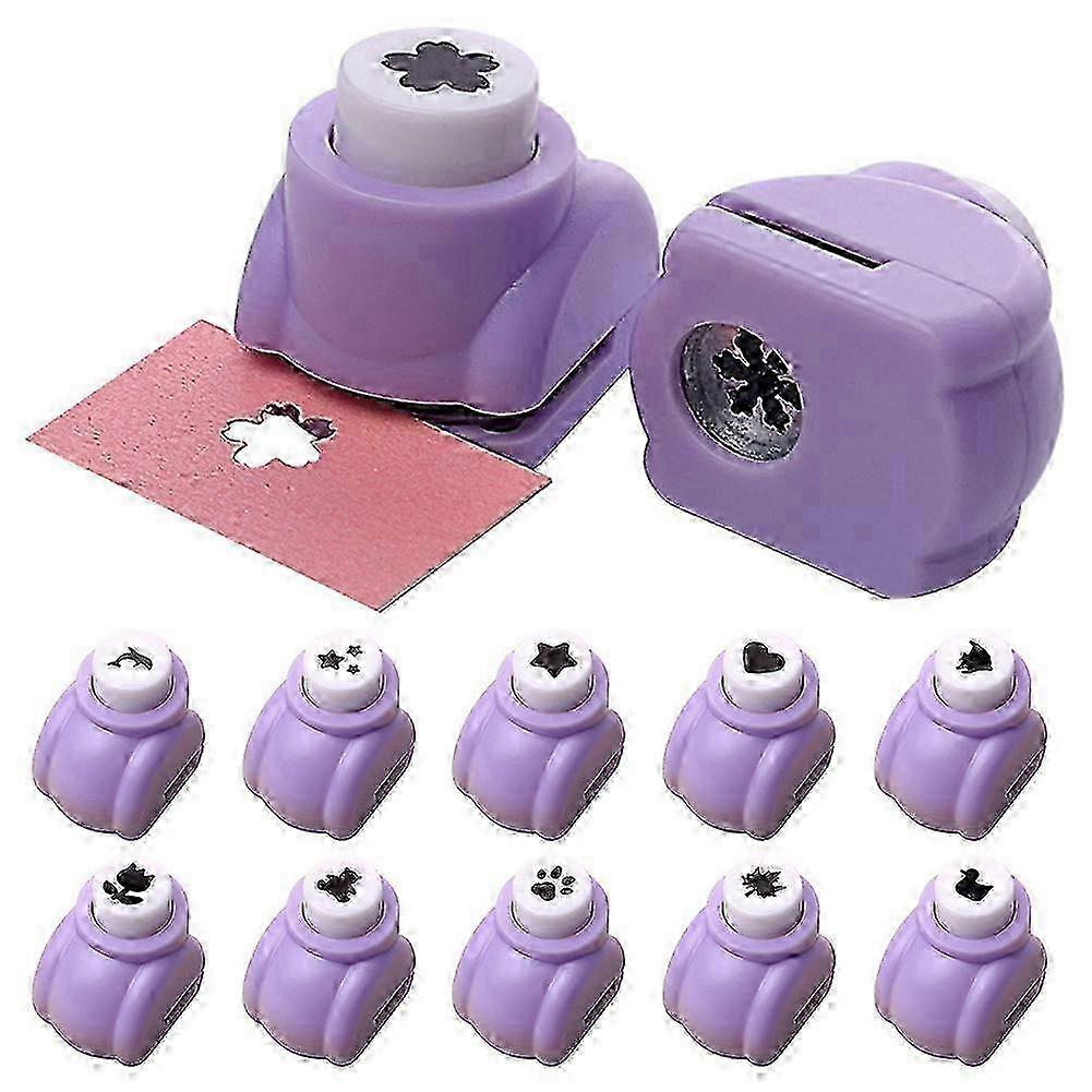 Portable Mini Craft Tool Hole Punch - Easy DIY Embossing Device for Kids, Scrapbooking, and Card Making