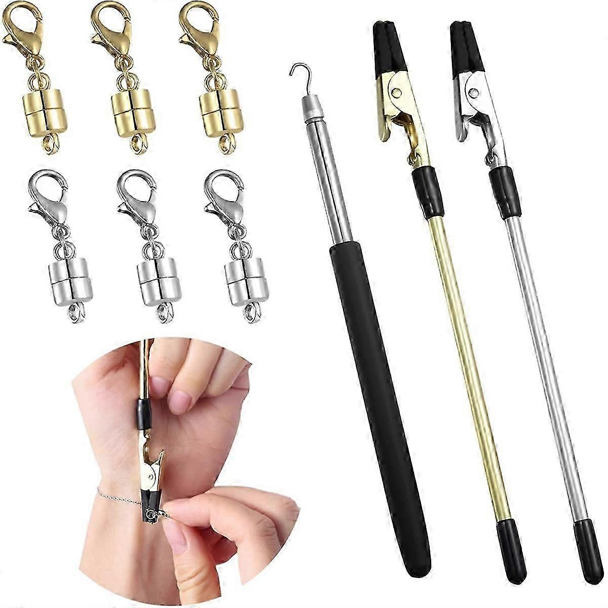 Bracelet Helper Tool 3PC for Jewelry Clasp Assistance