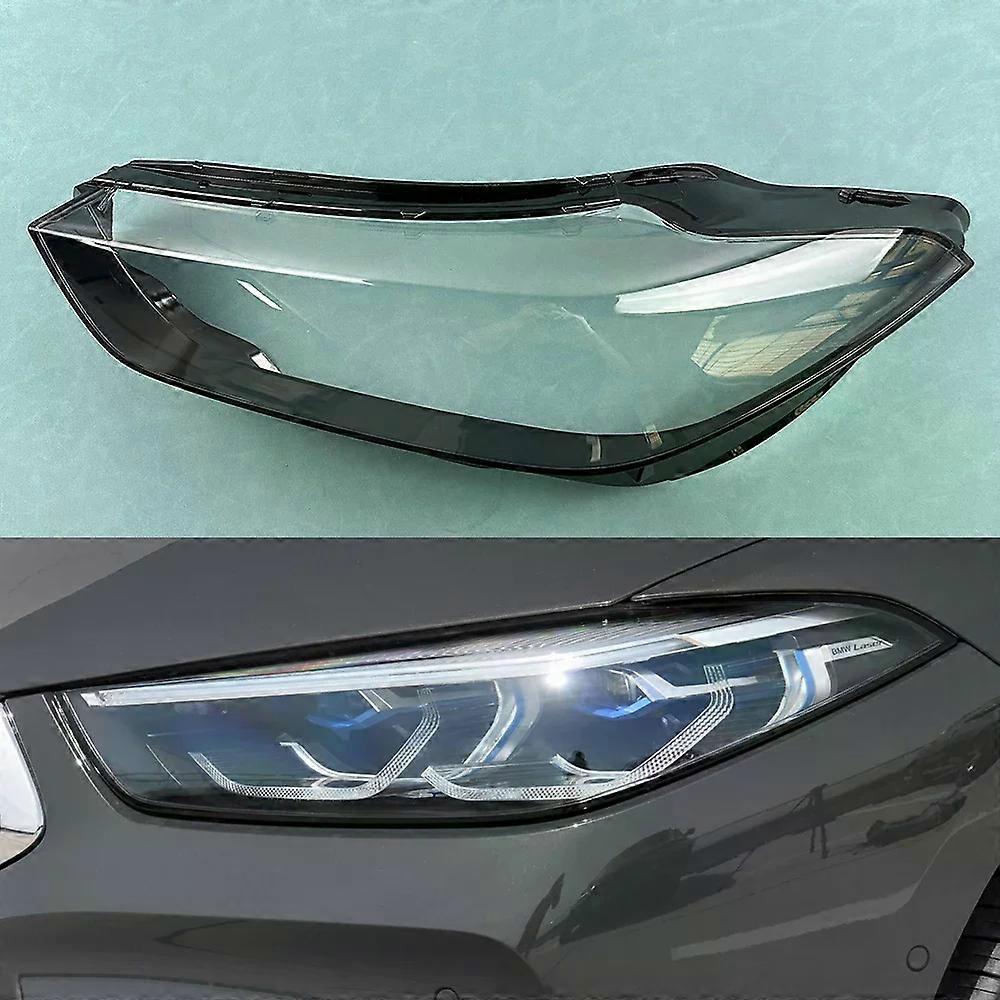 For BMW 8 Series G15 2019~2022 Headlight Cover Transparent Headlamp Shell Lamp Shade Lens Replace Original Lampshade Plexiglass