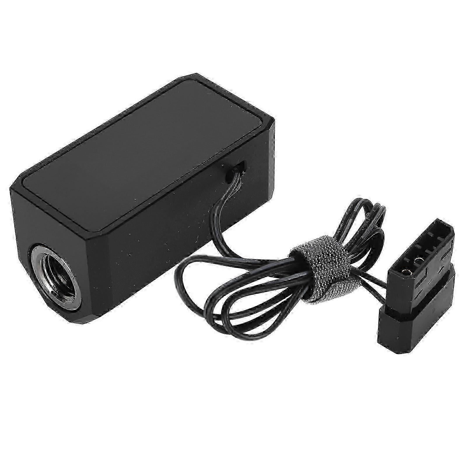 Water Cooling System Alarm 3 in 1 Alarm Digital Display Flowmeter Thermometer Meter for Desktop PC