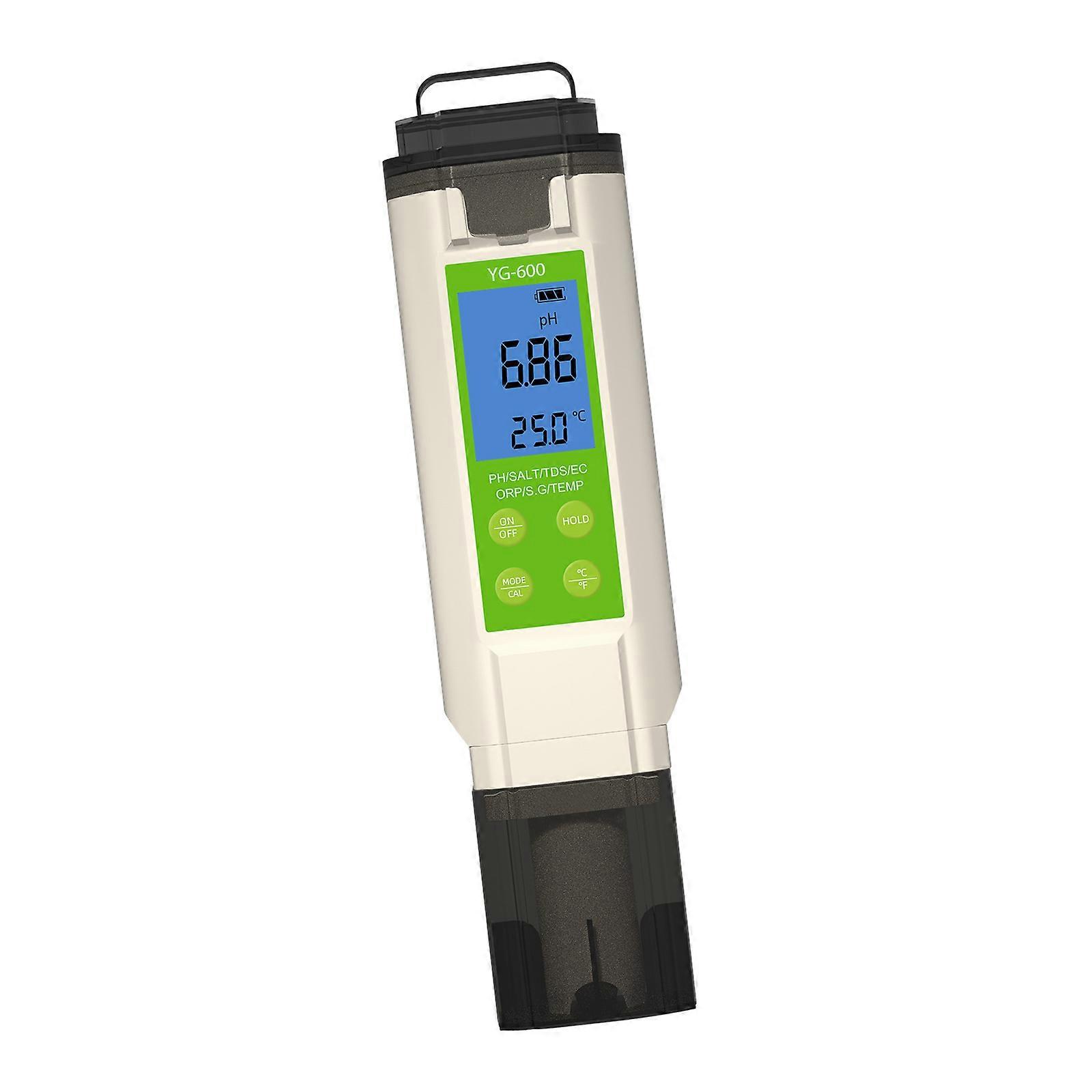Transportable Polystyrene Water Tester 7 Parameters Detection For Home Outdoor Use Immediate Display Denial Electricity Otherwise Substances Required