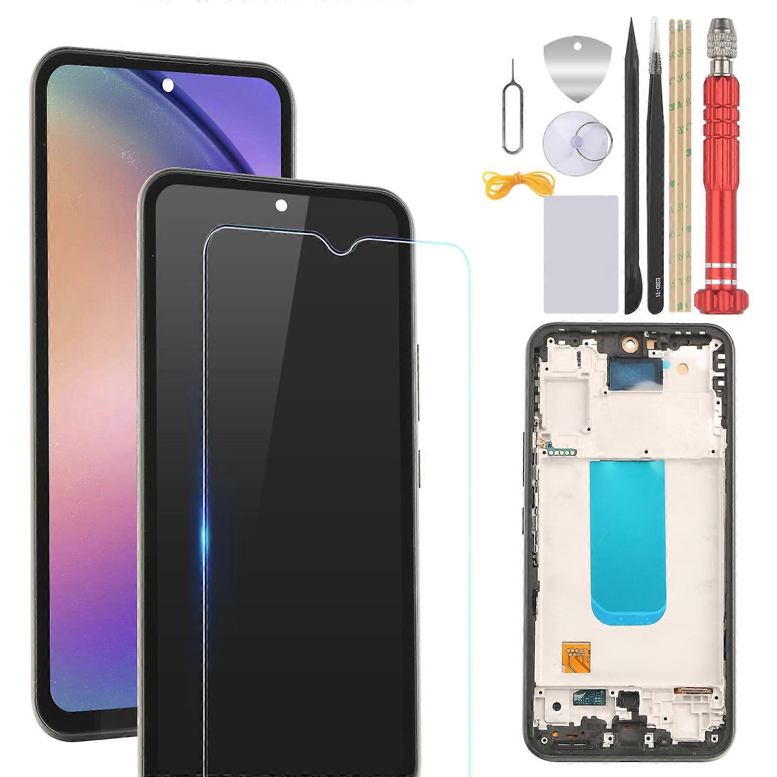 Complete LCD Screen Repair Solution For A54 With Full Assembly And Installation Accessories Multicolor