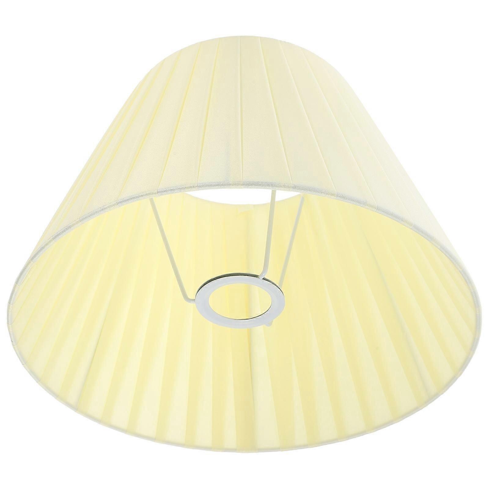 Cloth Lampshade Table Lamp Shade for Decor Pleated Design