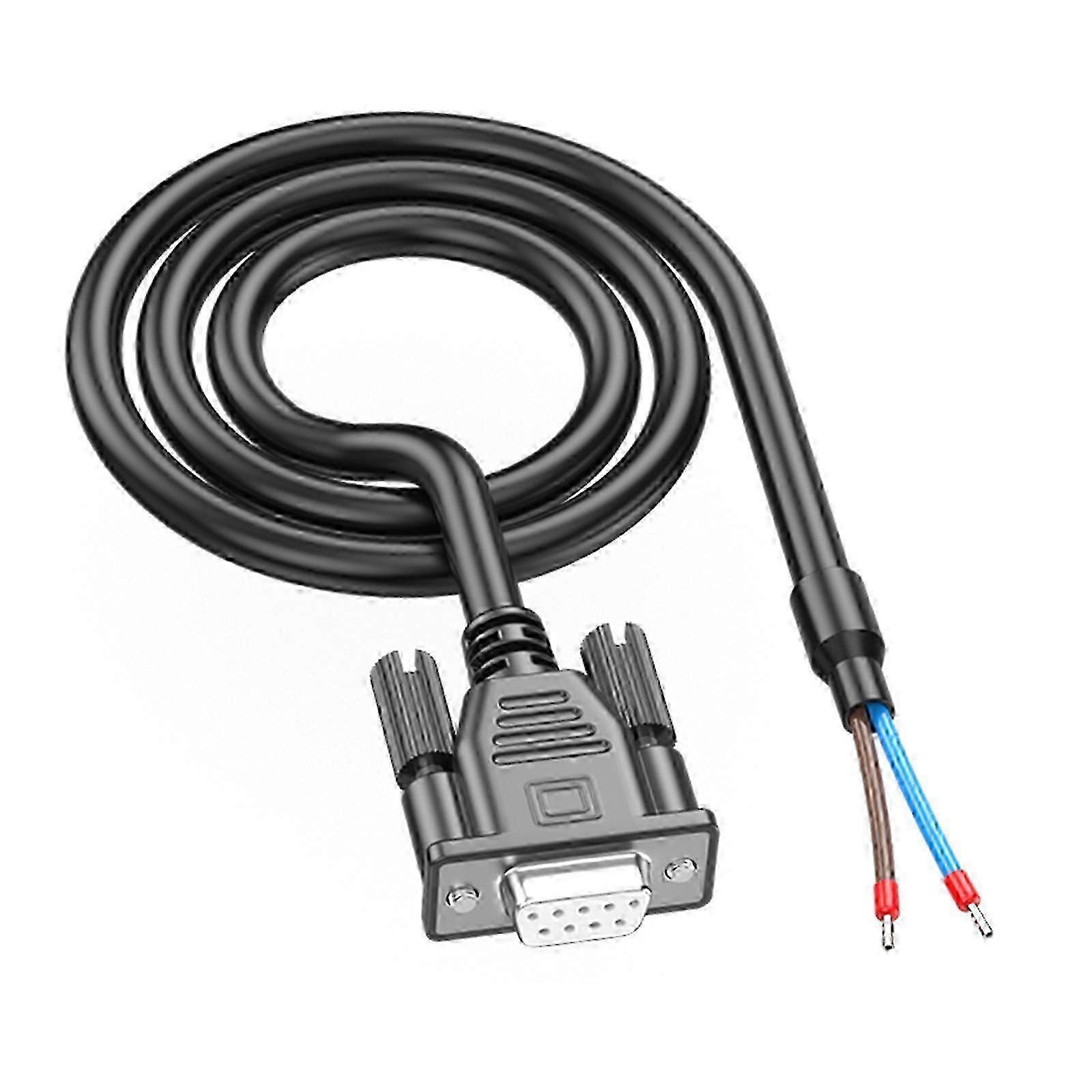 Industrial RS232 DB9pin Serial Port Cable With 235/38 Terminal Contacts For Reliable RS485 Communication And Automation Multicolor