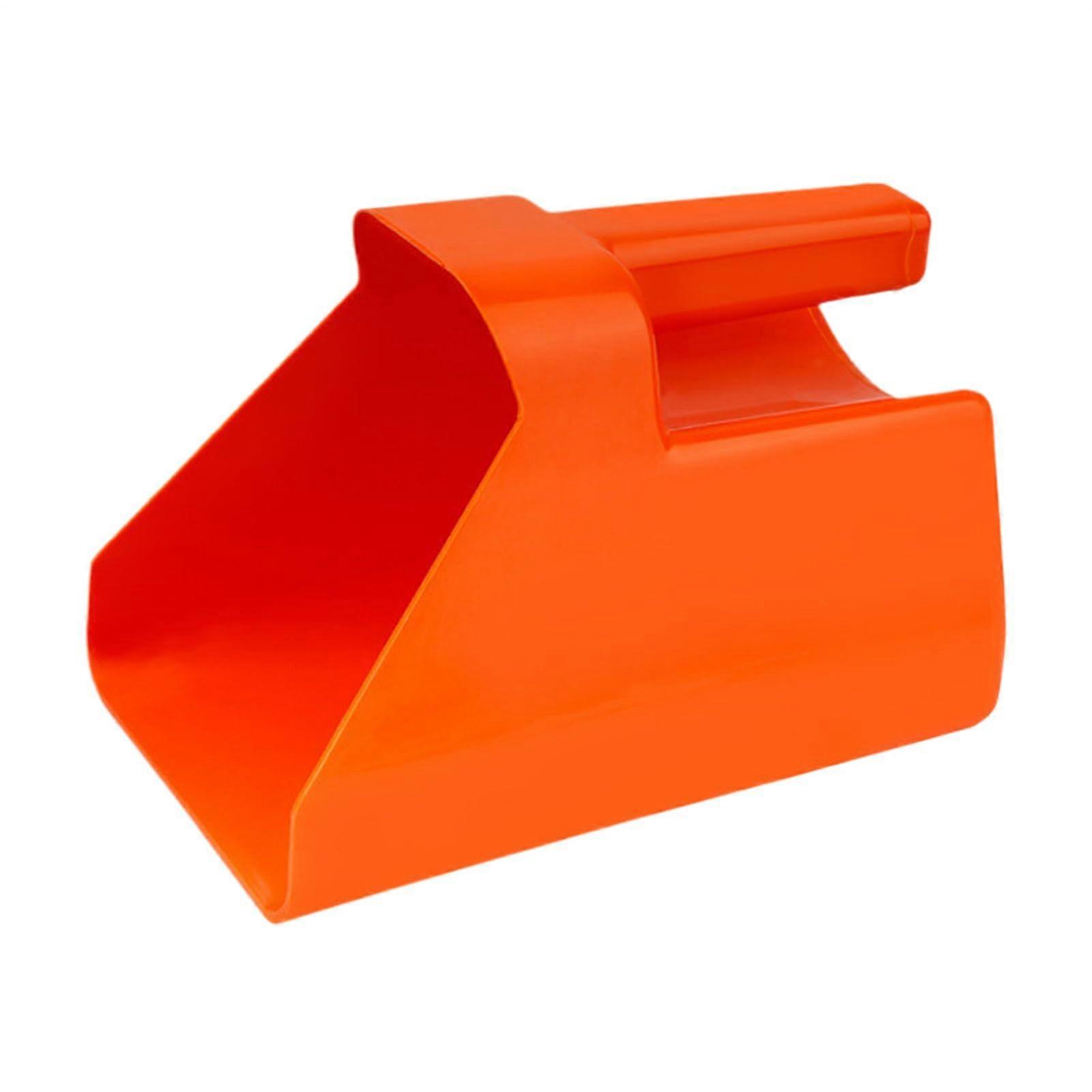Livestock Feed Scoop Heavy Duty Stackable Grain and Pellet Scooper for Horses Goats Sheep Barn
