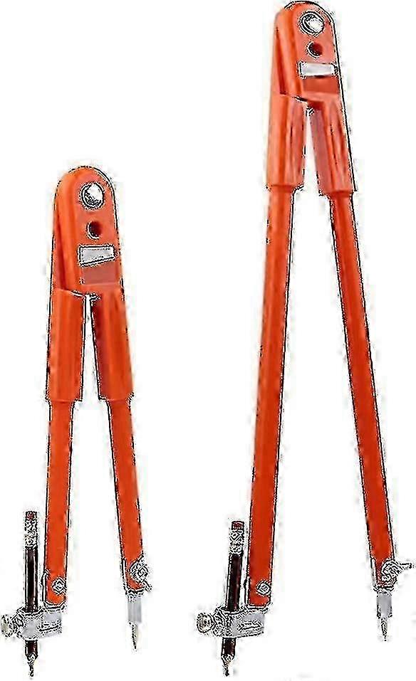 Professional Compass For Woodworking,large Diameter Adjustable Dividers Marking And Scribing Compass For Geometry