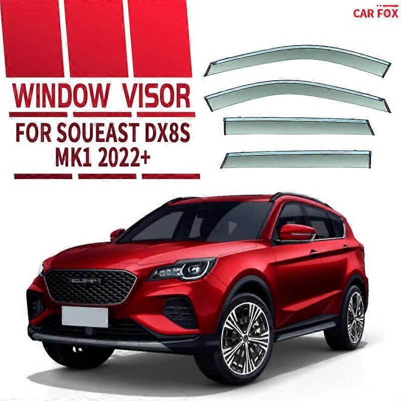 For Soueast DX8S 2022- 2023+ Visor Window Visor Vent Shades Ventvisor Wind Deflectors Visors Rain Guard Shades Visor