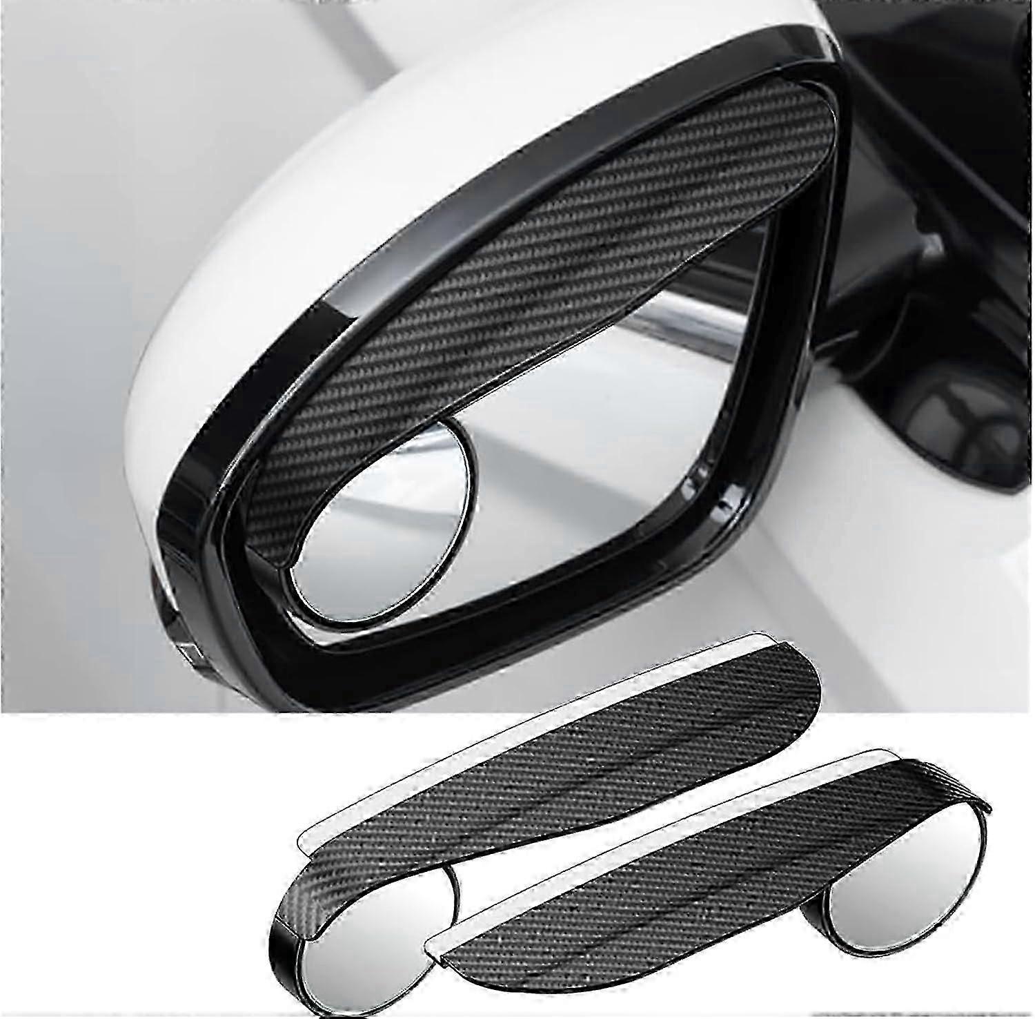 Mazda 3 Auto Blindspot Mirrors 2019-2024, Adjustable HD Convex Wide Angle Stick-On Side View Mirrors