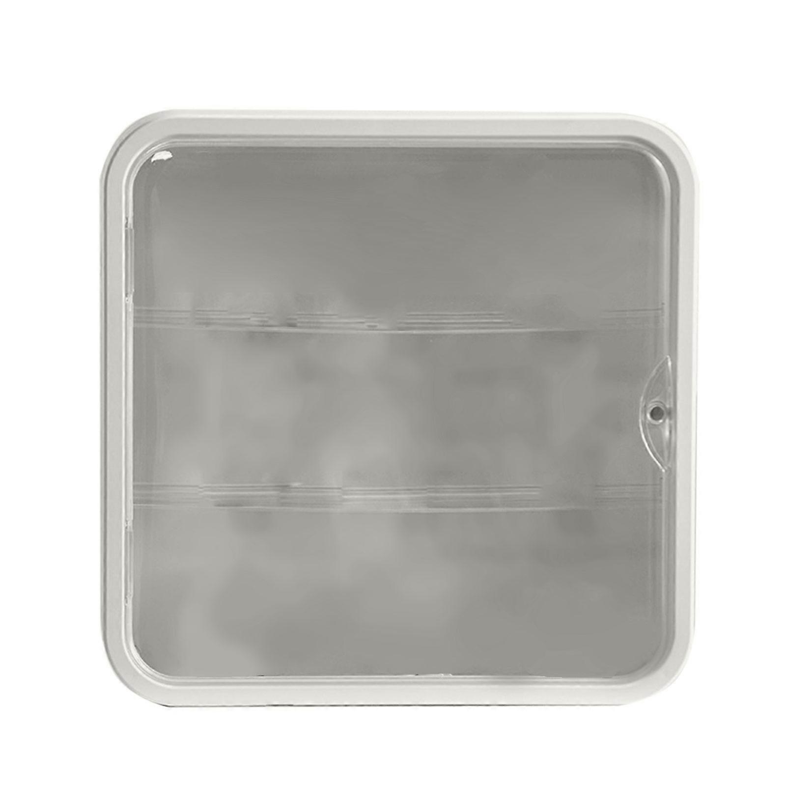 Multipurpose Wall Display Rack Accessory for Blind Box Figures Sturdy Acrylic Construction for Various Wall Types  White