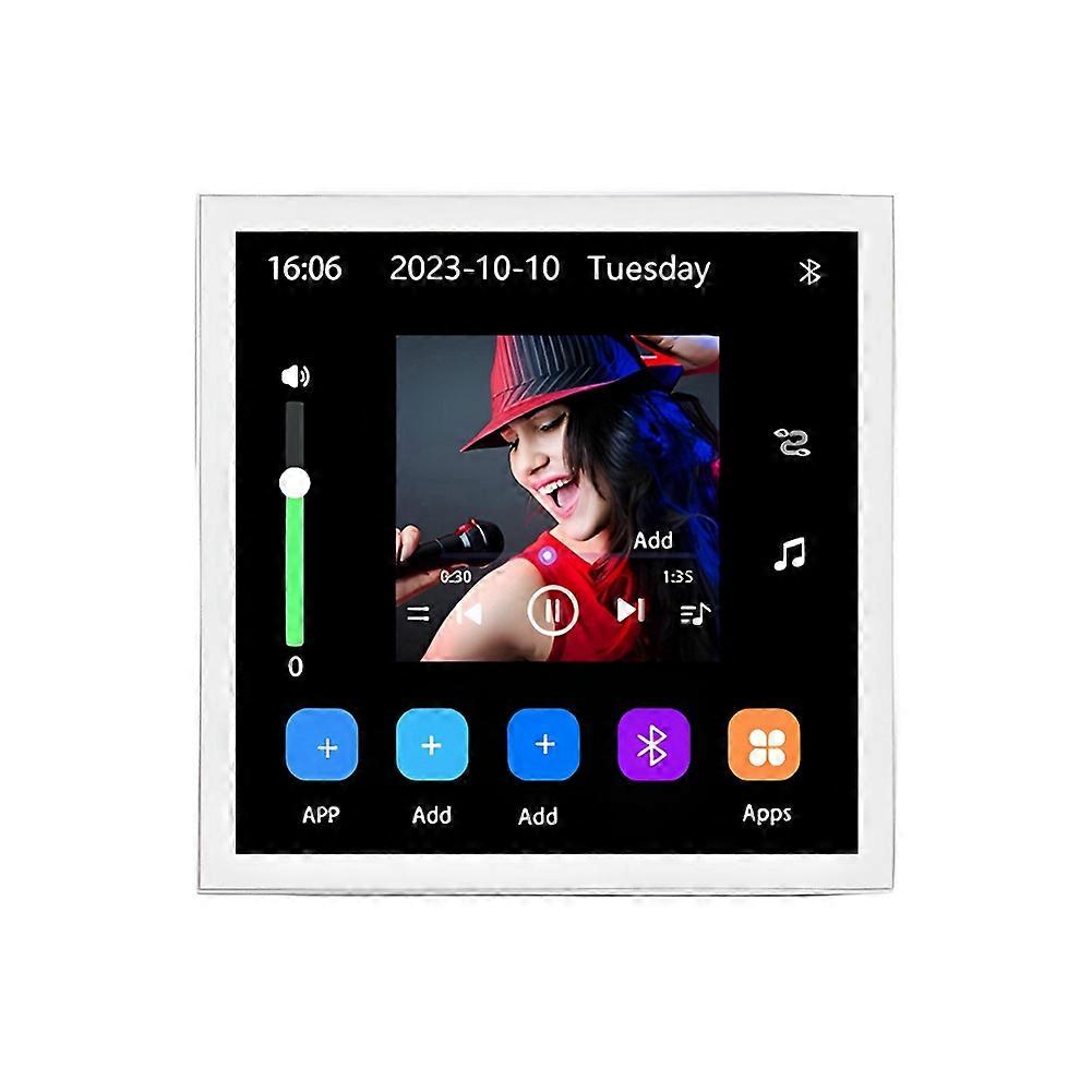 4 polegadas Android 10 Eshare WiFi Bluetooth Touch Home Theater Cinema Digital Stereo Audio Music Wall Am