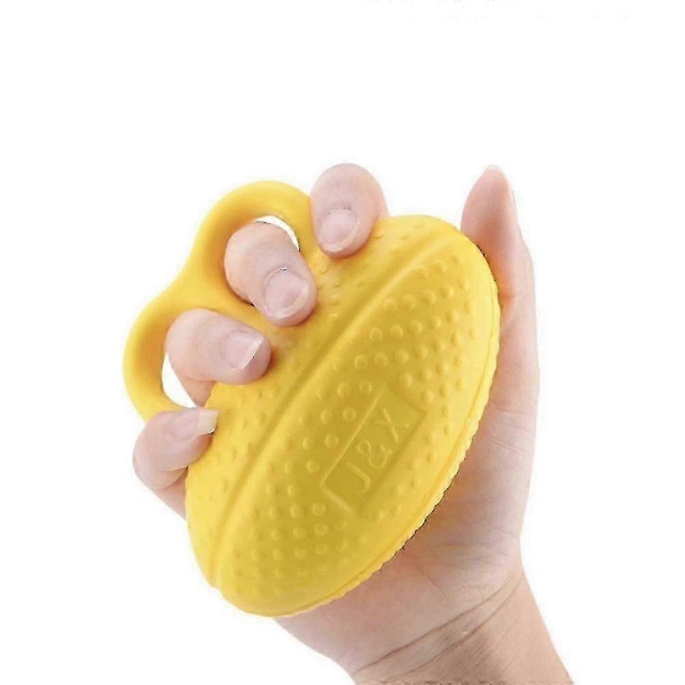 手の運動とリハビリテーションのための楕円形のボール、アスリート、ミュージシャン、理学療法士のための強化剤抵抗装置グリップストレングストレーナー