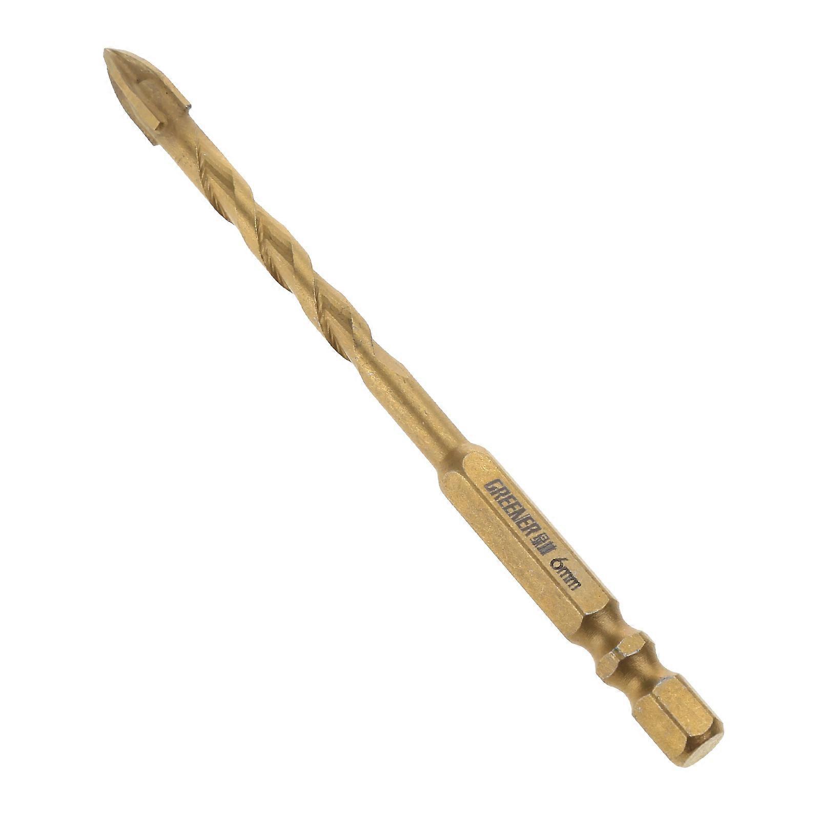 5/6/8/10/12mm Multifunctional Tile Drill Bits For Glass Ceramic Concrete Hole Opener Brick Hard Alloy Triangle Bit Tool Multicolor