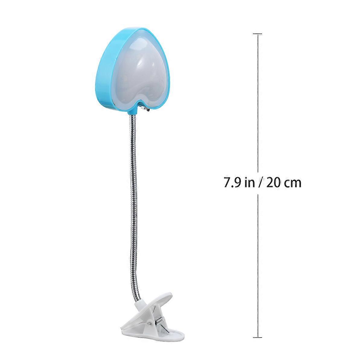 LED Eye Protection Clip Light for Lighting USB Reading Lamp Blue