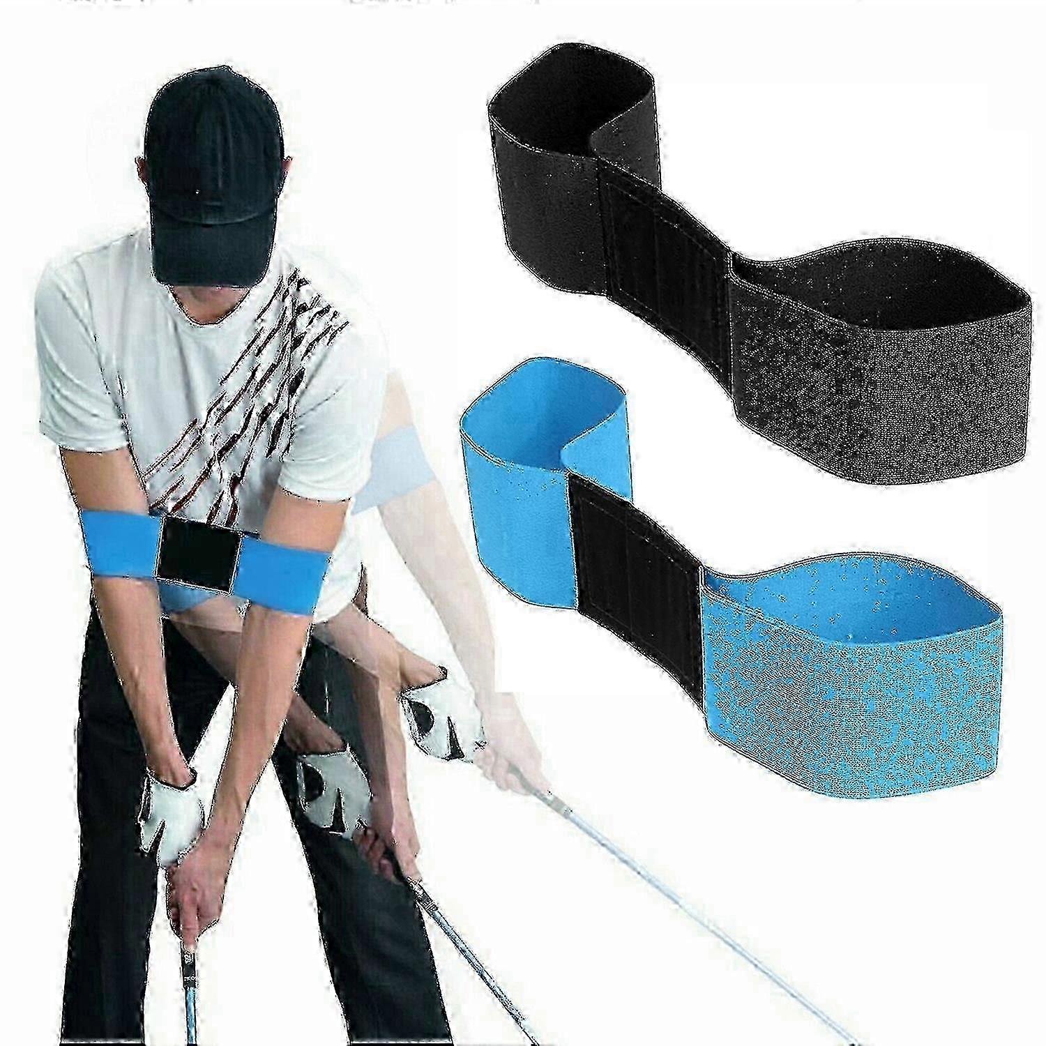 w Elastic Golf Swing Trainer Arm Band, Gesture Alignment Training Aid