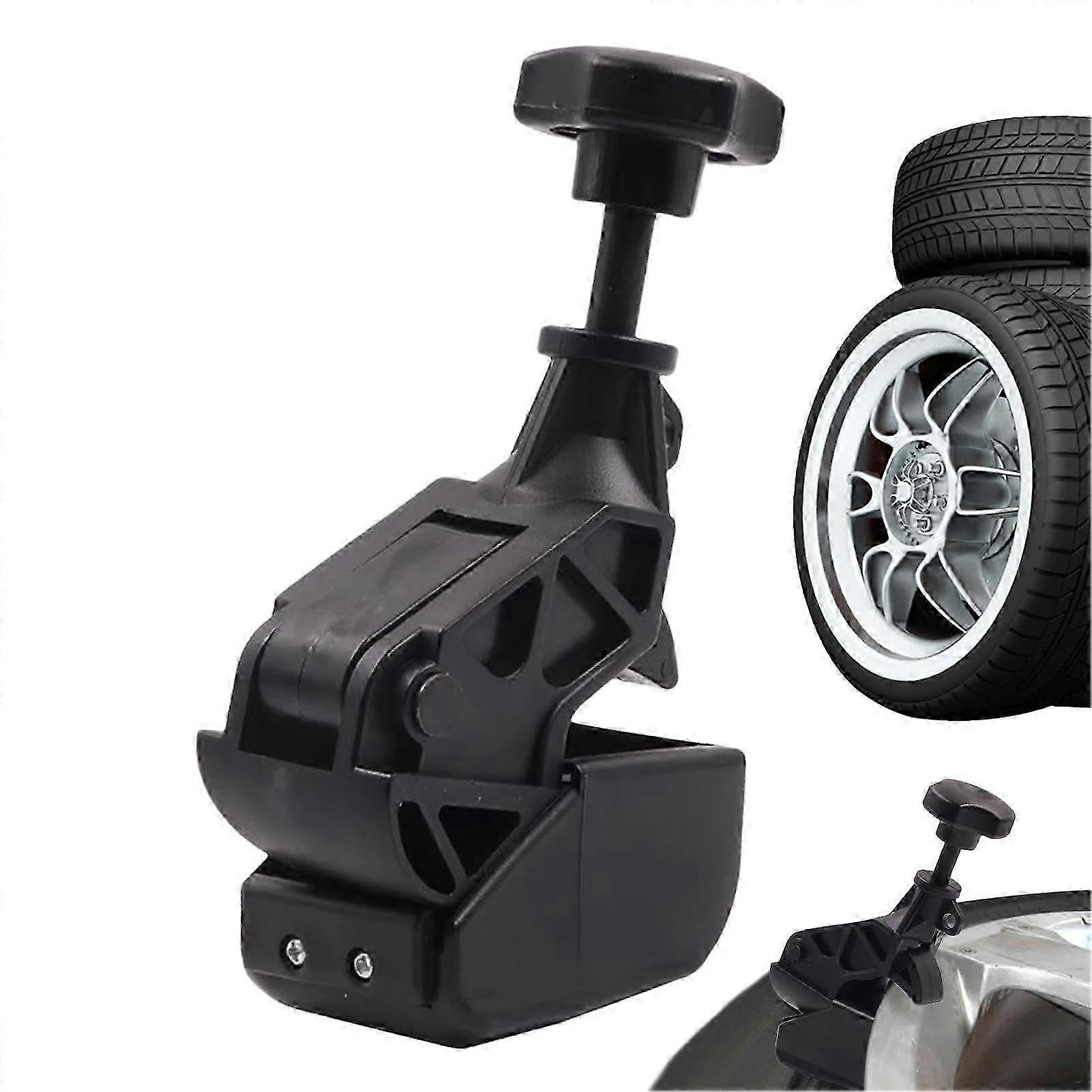 Manual Tire Bead Breaker Tool with Adjustable Clamp for Tire Mounting and Auto Maintenance by Mechanics and Drivers