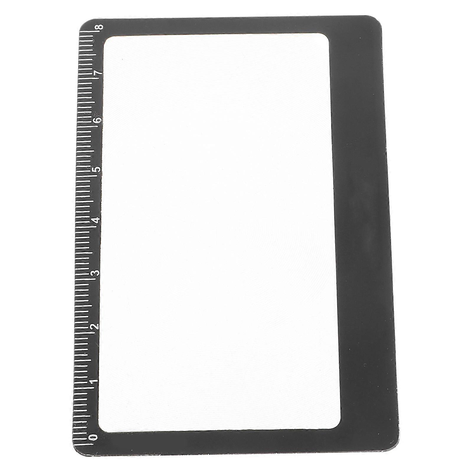 Credit Card Magnifier Square Card Magnifier for Reading Maps