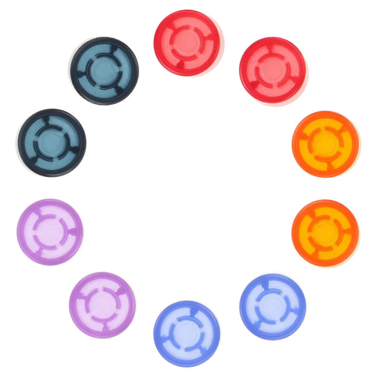 Guitar Effect Footswitch Topper for Control Pedal with 12Pcs Replaceable Caps