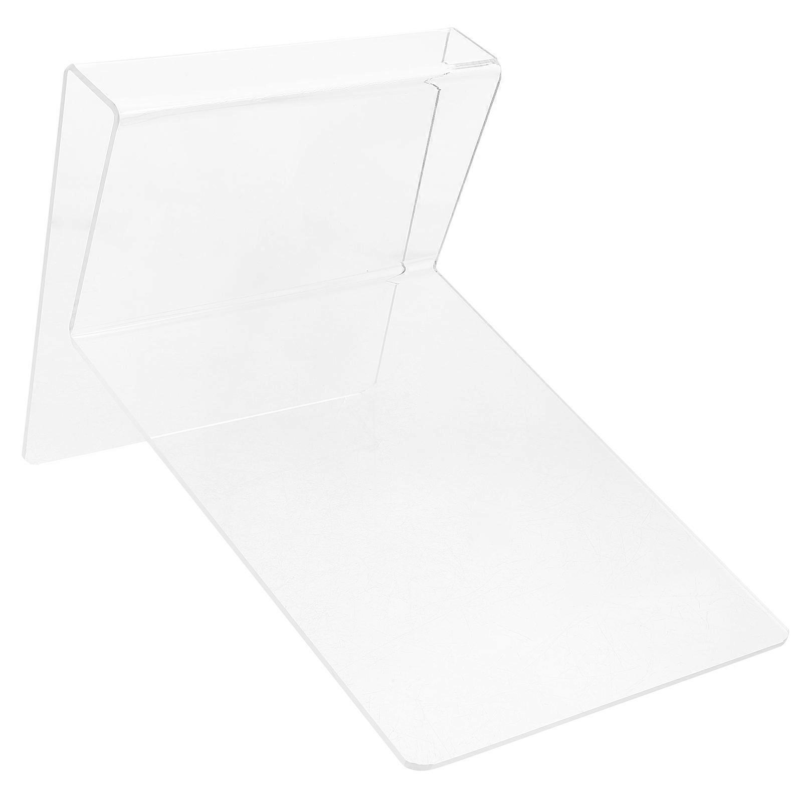 Transparent Book Display Stand for Display with Acrylic Book Holder