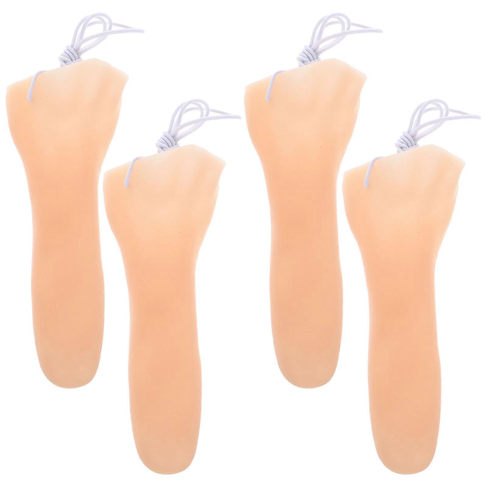 Simulated Long Nose Toy for Cosplay with 4Pcs Fake Nose Props Accessory