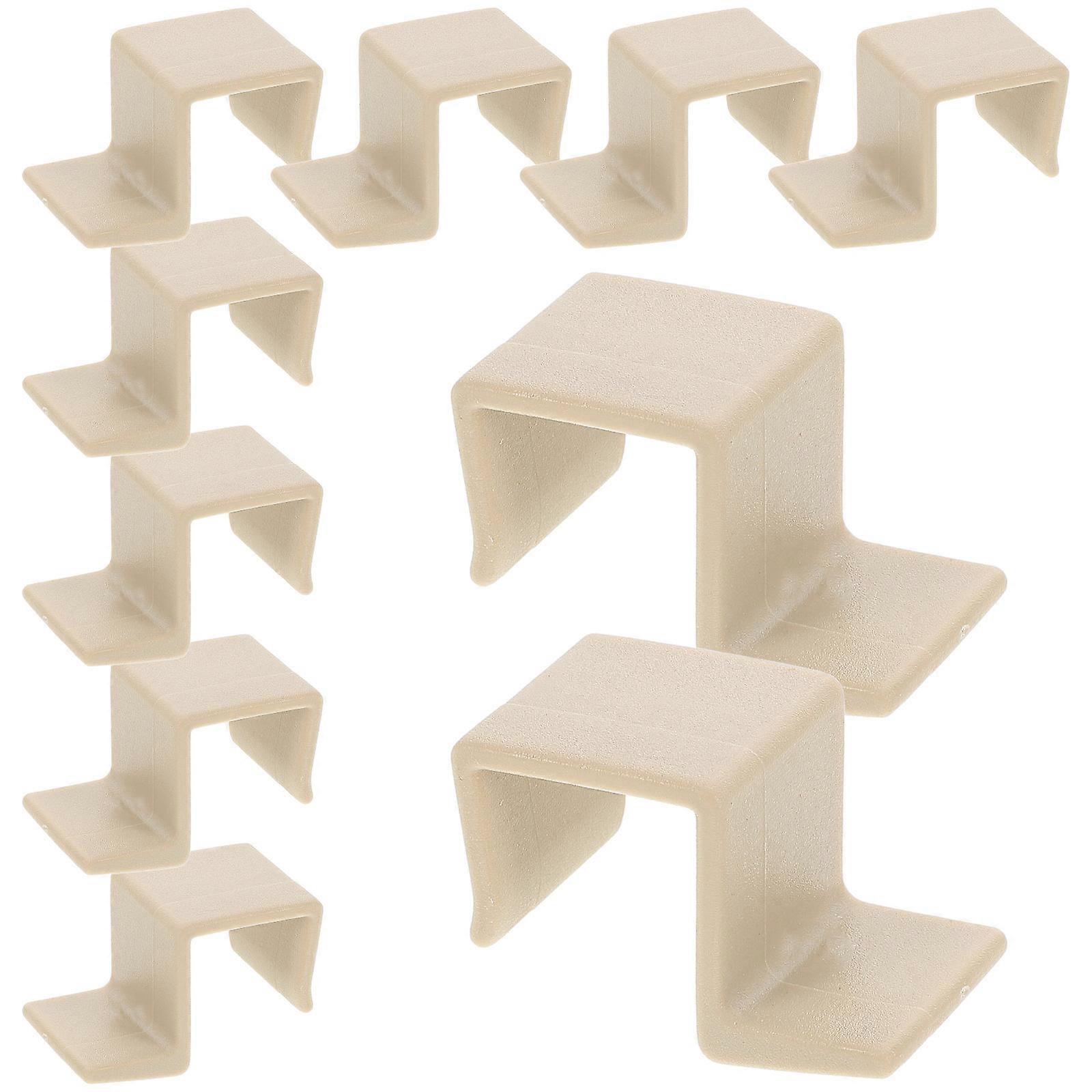 Baby Bed Rail Fasteners Plastic Bed Frame Support for Home Use 10Pcs