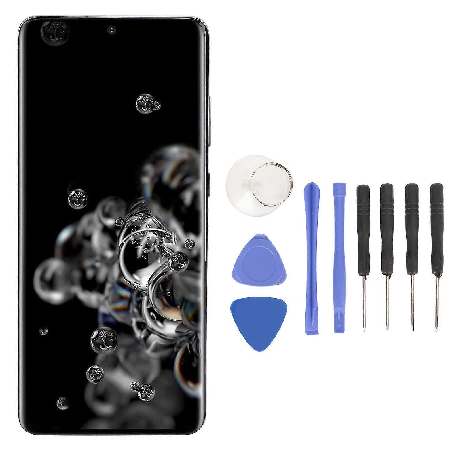 Galaxy S20 Ultra Replacement Screen Digitizer with Frame Silver