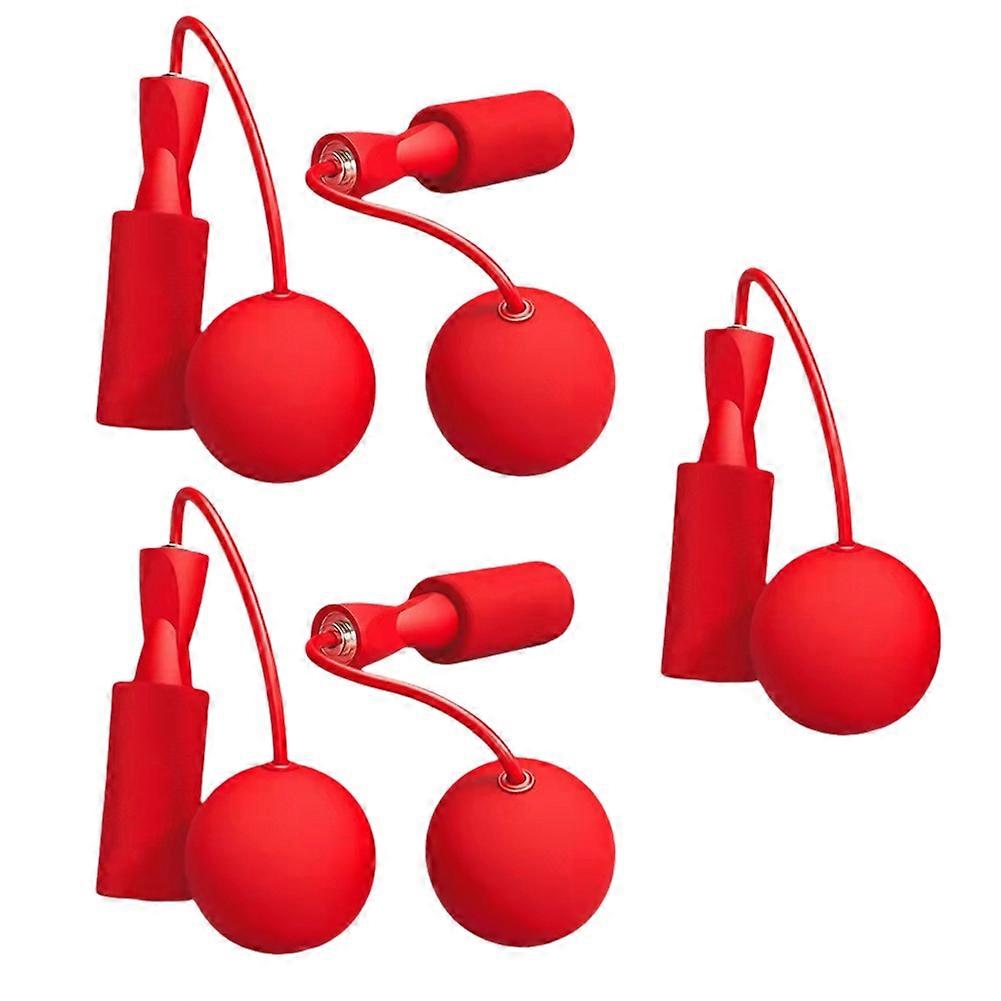 Cordless Skipping Rope Fitness Exercise Skipping Rope Red