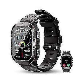 Oukitel BT20 1,96-Zoll-Smartwatch mit robustem Outdoor-Design und Gesundheitsüberwachungsfunktionen für Fitness-Tracking und Benachrichtigungen