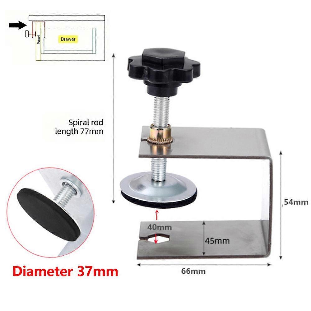 1-8Pcs C Clamps Cabinet Woodworking Jig Drawer Fixing Clip Front Installation Clamps for Door Front Knobs Pulls Handles Install