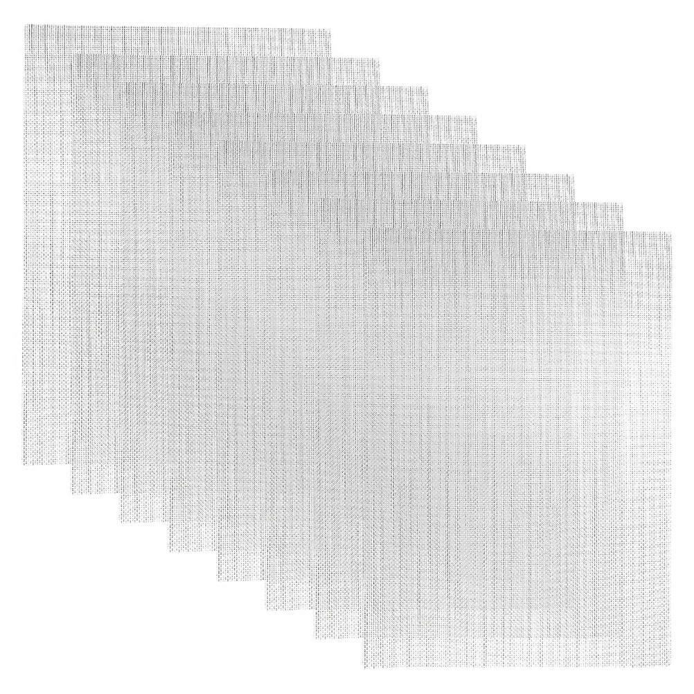 Home Use Stainless Steel Window Screen Mesh 8Pcs Silver Wire Mesh