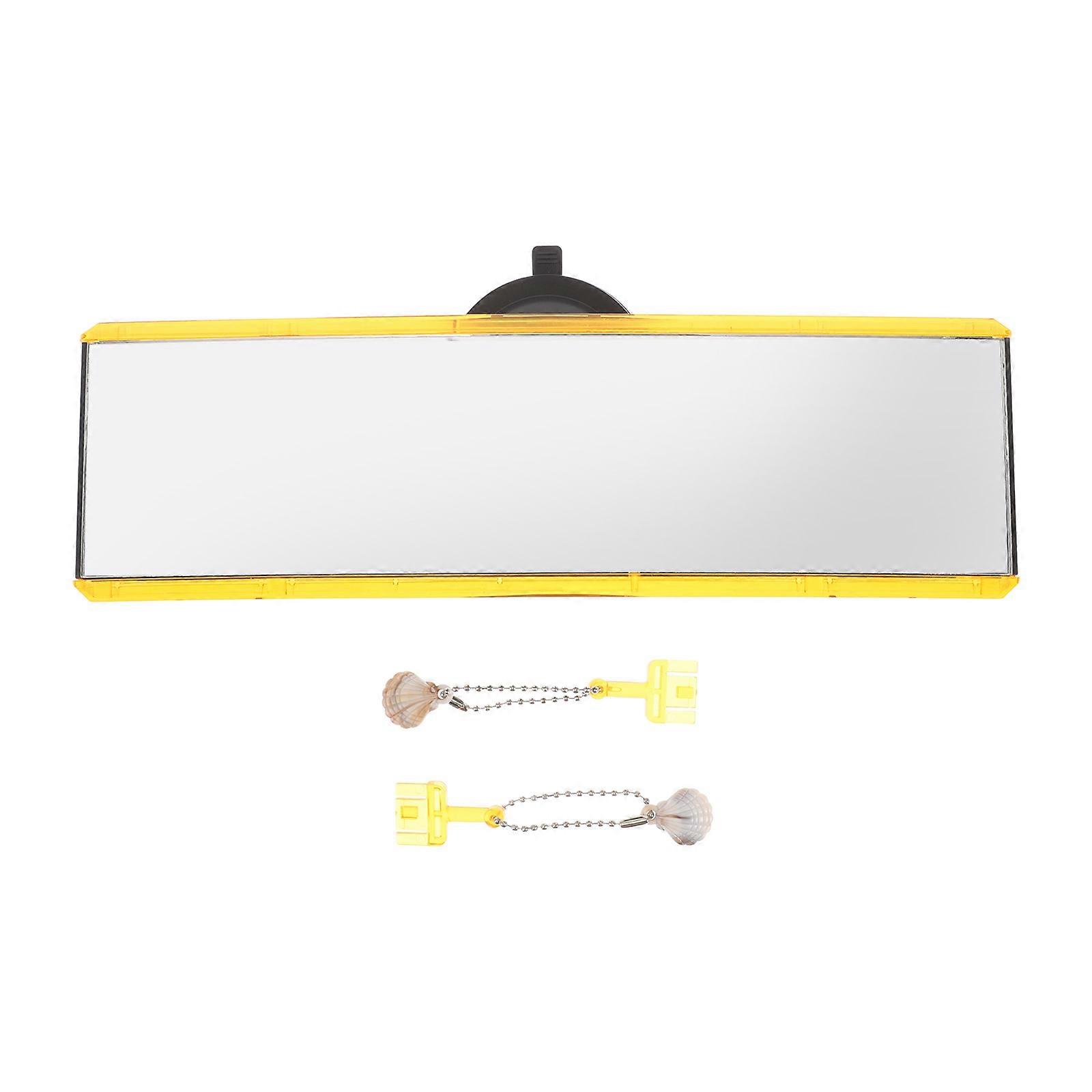 Wide Angle Car Rearview Mirror Adjustable for Universal Vehicles 2Pcs